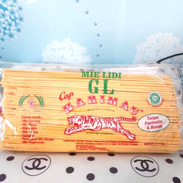 Jual Mie Lidi Mie Gomak GL Cap Harimau 1 Kg Shopee Indonesia