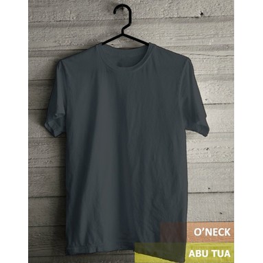 Jual KAOS POLOS ABU TUA Shopee Indonesia