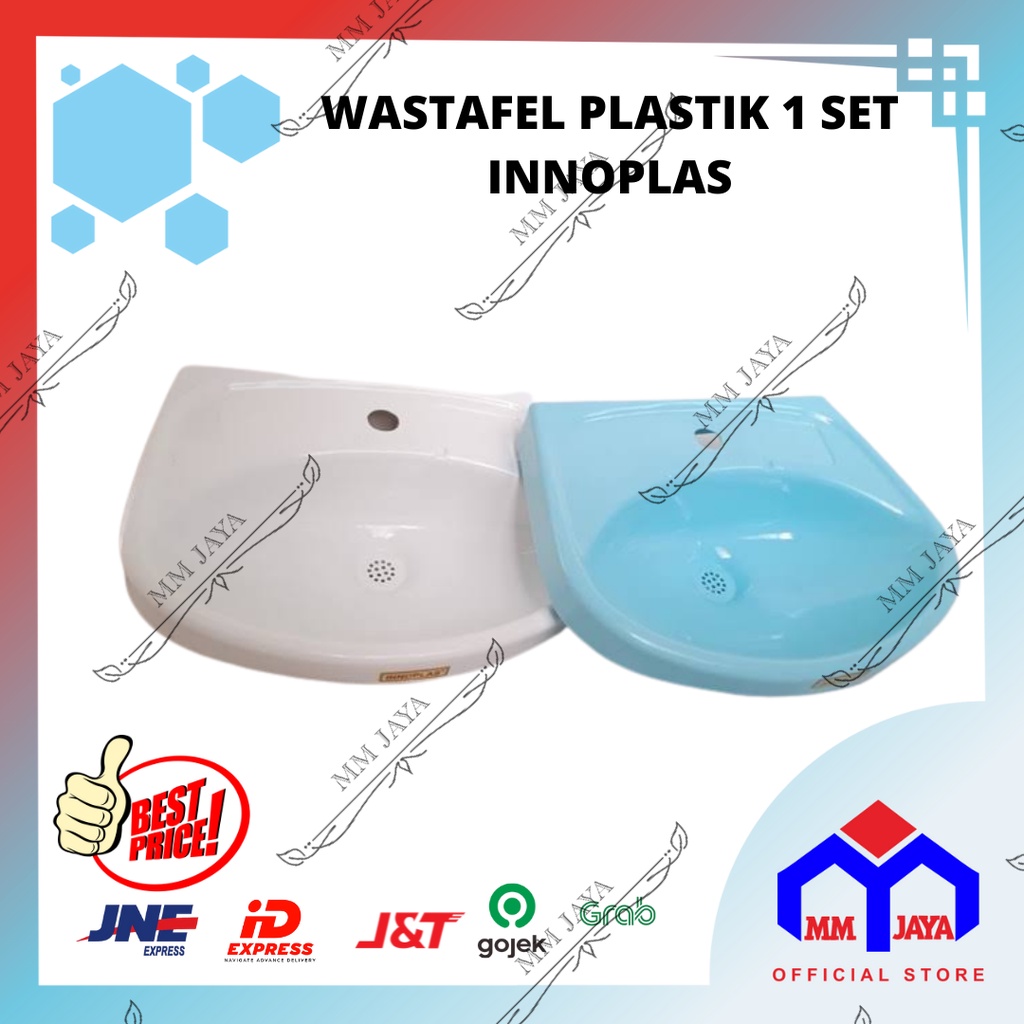 Jual Wastafel Plastik 1 Set Lengkap Innoplas GiantPlast Wastafel Cuci