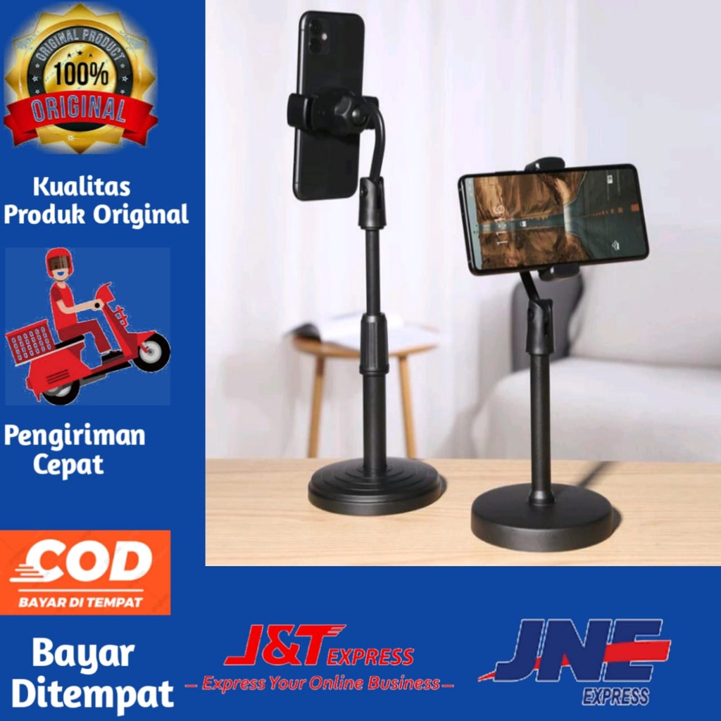 Jual Stand Holder Hp Handphone Penyangga Broadcasting Putar Desktop