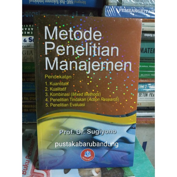 Jual Original Buku Metode Penelitian Manajemen Kuantitatif Kualitatif