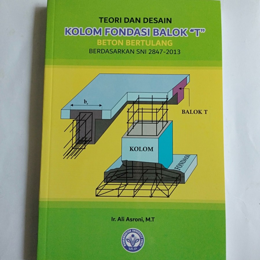 Jual Buku Sipil Teori Dan Desain Kolom Fondasi Balok T Sesuai SNI