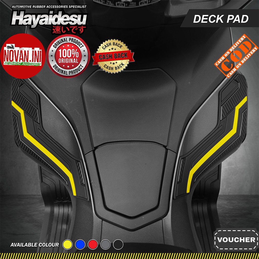 Jual HONDA PCX 160 Body Protector DECK PAD Cover HAYAIDESU Shopee