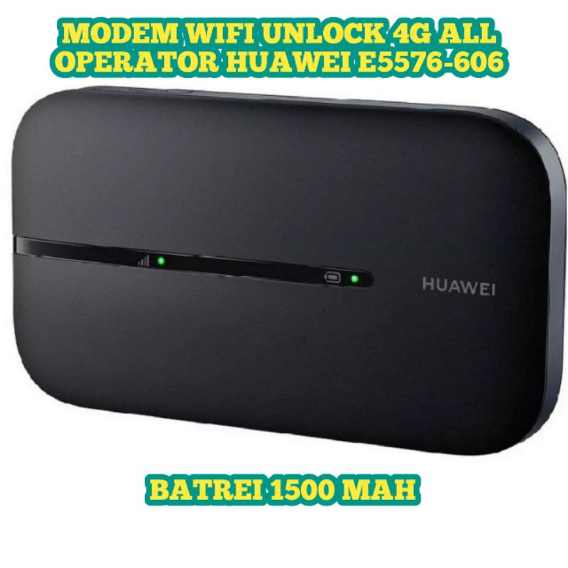 Jual MODEM WIFI UNLOCK 4G ALL OPERATOR HUAWEI E5576 606 BEKAS