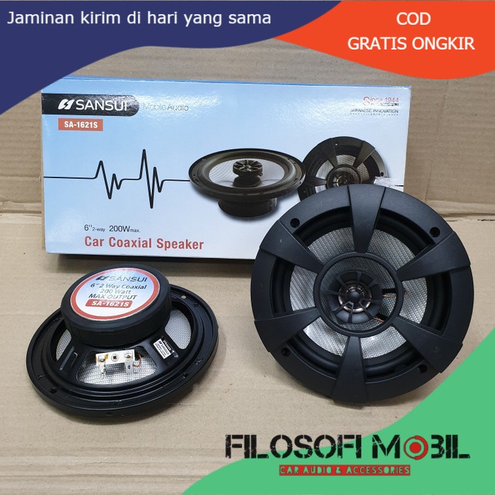 Jual Coaxial Sansui Inch Sa Speaker Twitter Pintu Mobil