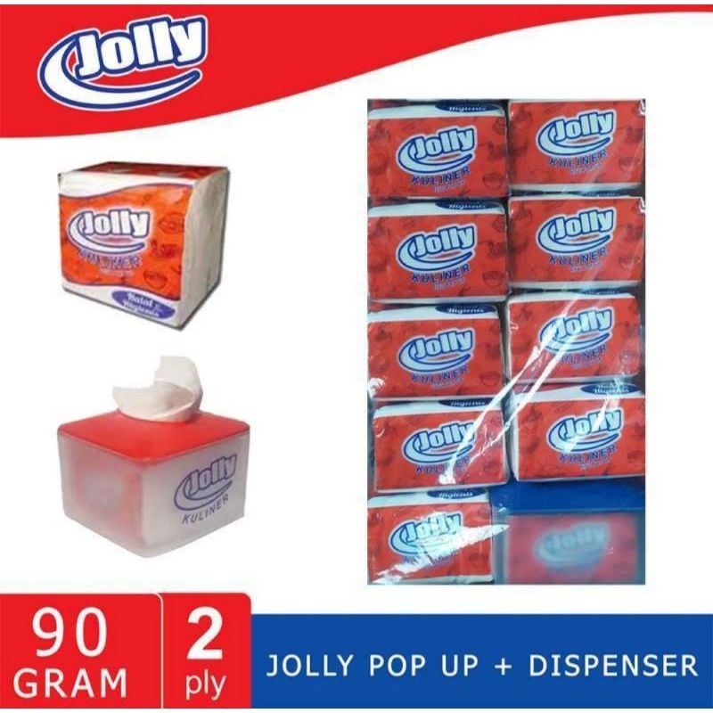 Jual Tissue Jolly Pop Up Tempat Tisu Tisu Kuliner Shopee Indonesia