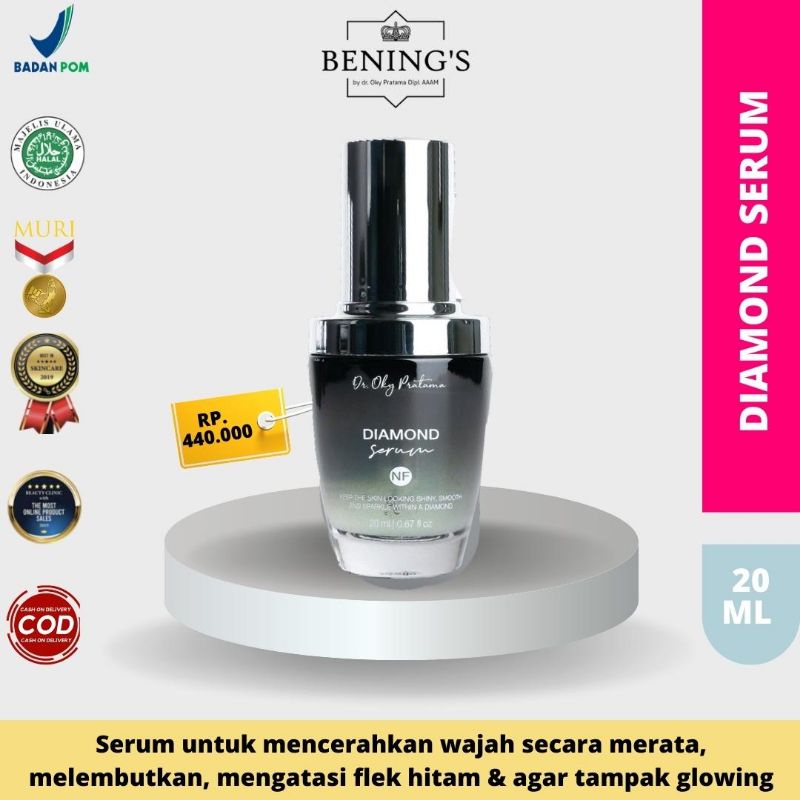 Jual BENINGS SKINCARE PAKET SERUM ALL VARIANS WHITENING SERUM GOLD