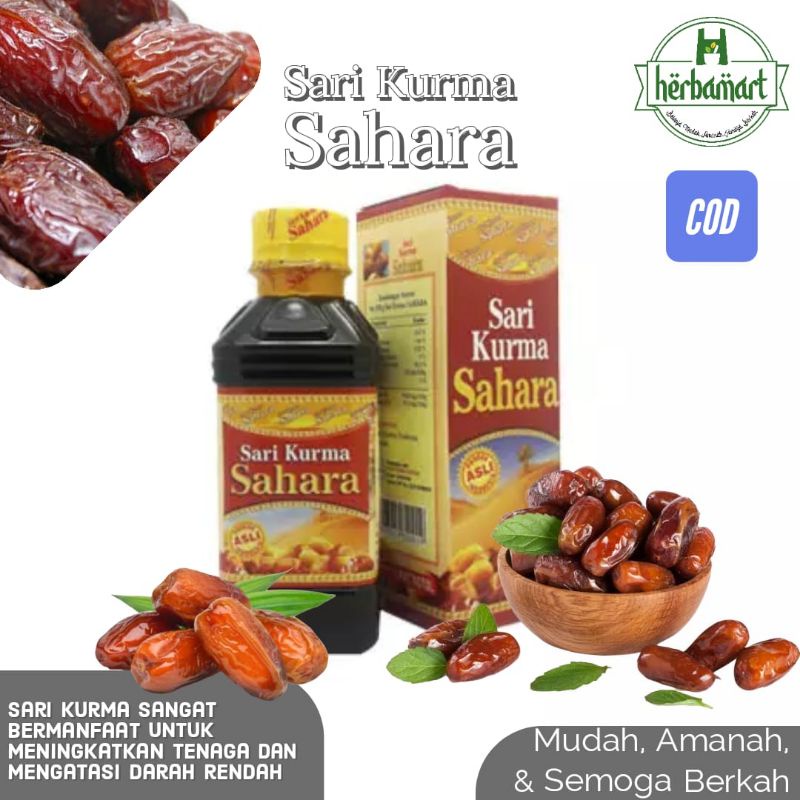 Jual Sari Kurma Sahara Gr Original Shopee Indonesia