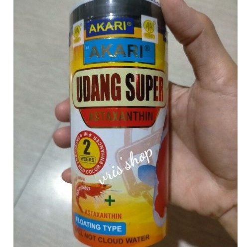 Jual Akari Udang Super Astaxanthin 40 Gram Pakan Ikan Predator Shopee