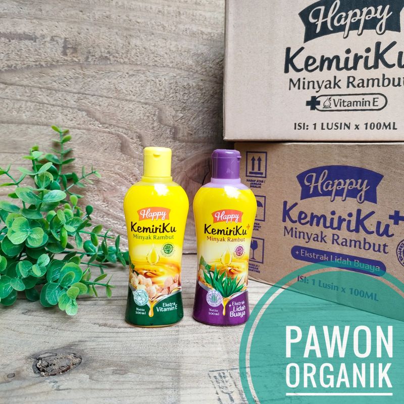 Jual Happy Kemiriku Minyak Rambut Minyak Kemiri Untuk Rambut Original