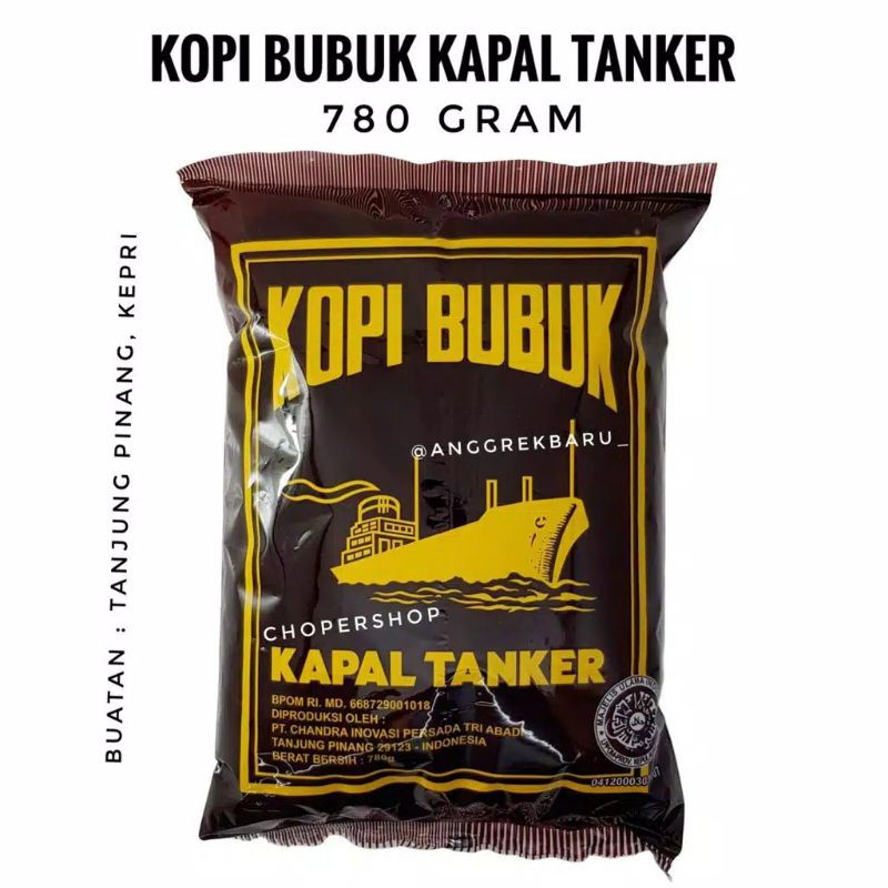 Jual Kopi Bubuk Kapal Tanker 780gr Kopi Khas Tanjungpinang Shopee