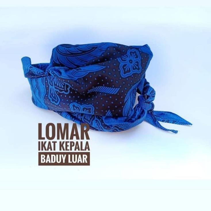 Jual Codem M Y Ikat Kepala Khas Suku Baduy Banten Lomar Slayer Baduy