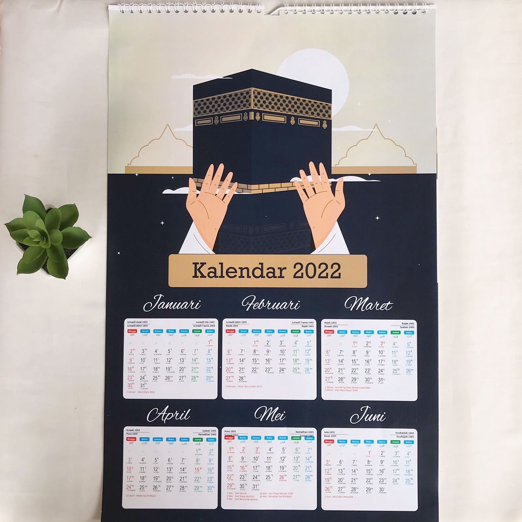 Jual KALENDER DINDING CUSTOM 12 Lembar 3 Lembar 2 Lembar 1 Lembar