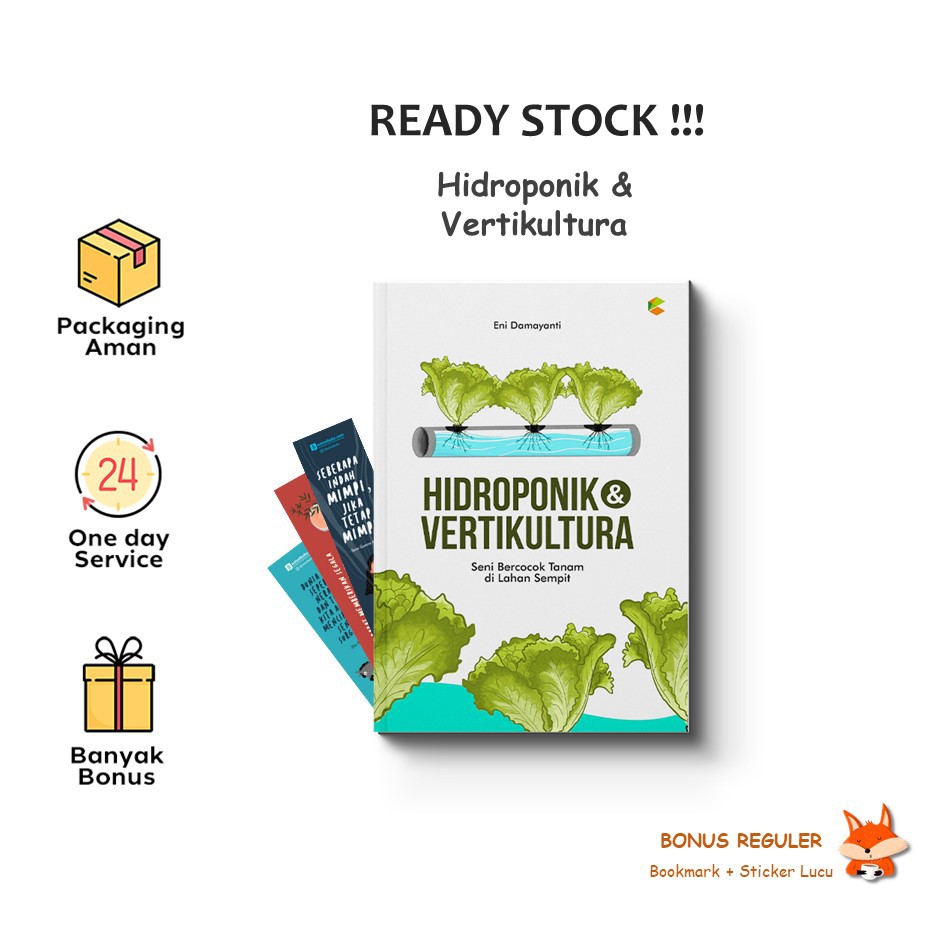 Jual Buku Hidroponik Vertikultura C Klik Media Shopee Indonesia