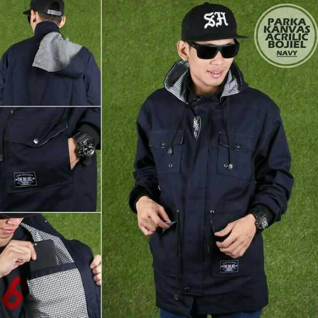 Jual Jaket Parka Keren Simple Shopee Indonesia