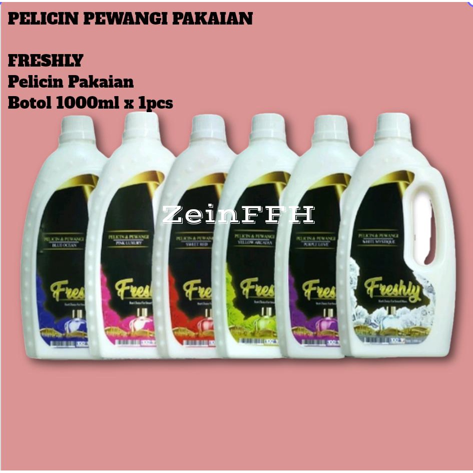 Jual Freshly Parfum Laundry Pewangi Pelicin Dan Pelembut Pakian Liter