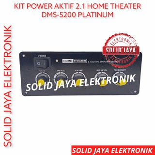 Jual KIT POWER SPEAKER AKTIF 2 1 DMS5200 TR FINAL ASLI KIT HOME THEATER