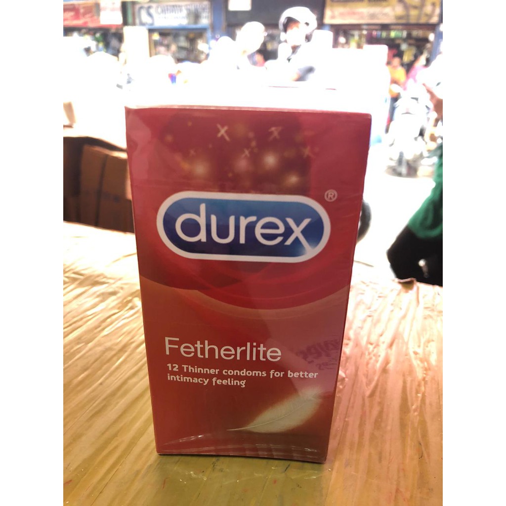 Jual Durex Fetherlite Box Pcs Box Shopee Indonesia