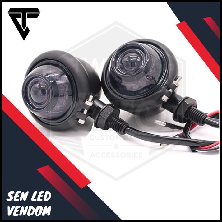 Jual Lampu Sen Sein Led Vendom Motor Custom W175 Xsr 155 Benelli