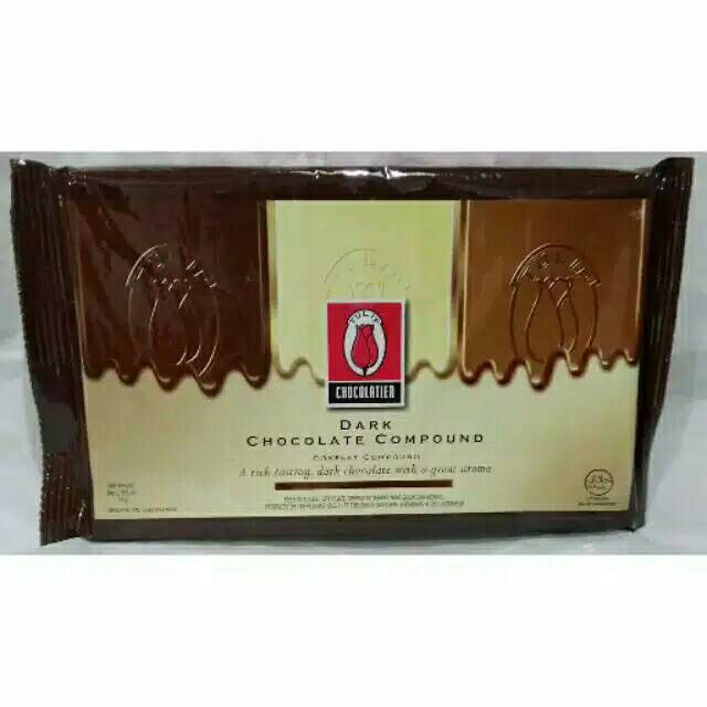 Jual Coklat Tulip Dark Chocolate Compound 1kg Cokelat Batang DCC 1 Kg