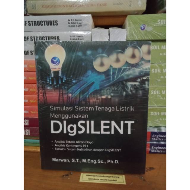 Jual Buku Simulasi Sistem Tenaga Listrik Menggunakan Digsilent Shopee