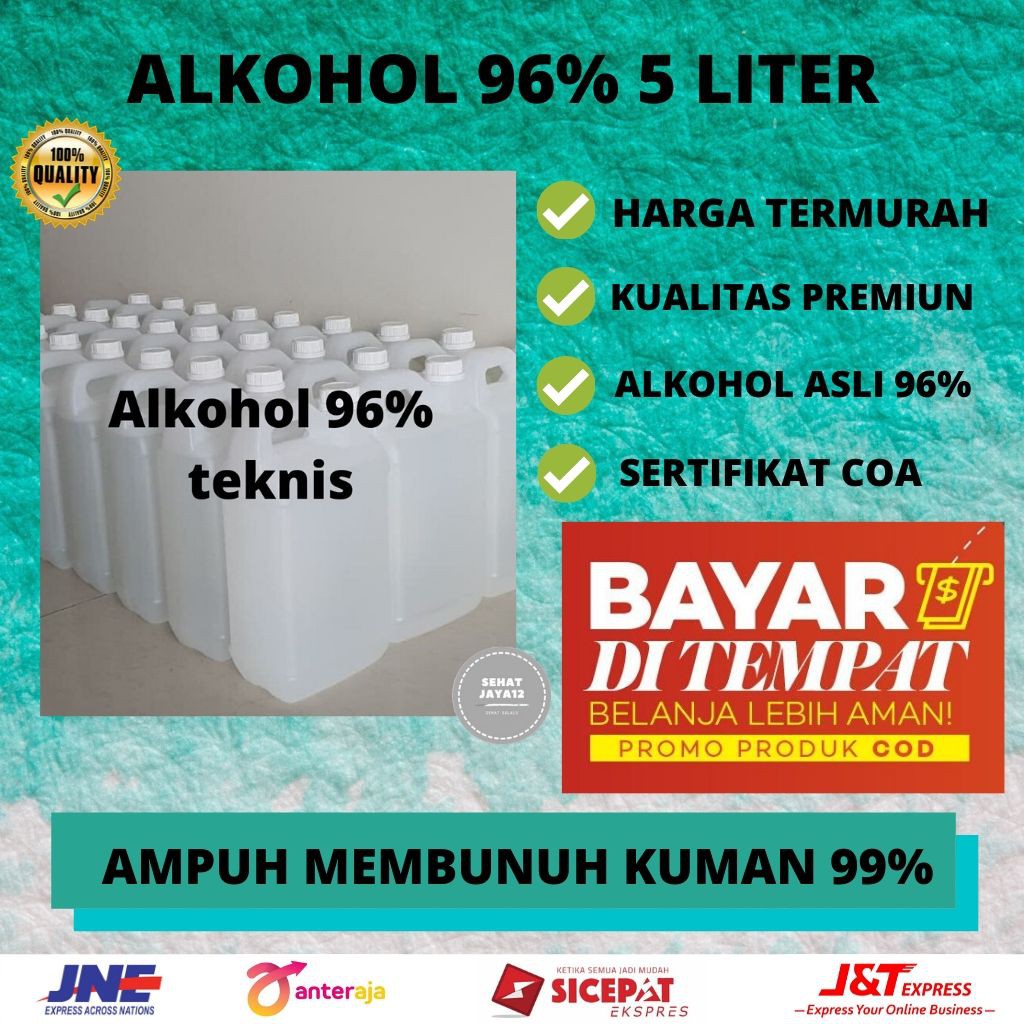 Jual Alkohol Liter Alkohol Teknis Alkohol Ethanol Alkohol