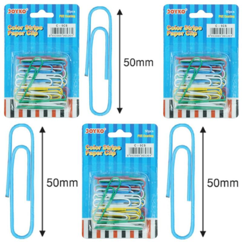 Jual Paper Clip Klip Penjepit Kertas Joyko C Cs Box Isi Pcs