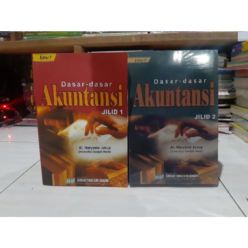 Jual Satu Paket Buku Dasar Dasar Akuntansi Edisi Jilid By Al