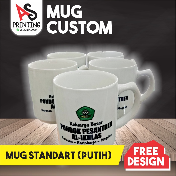 Jual CETAK MUG CUSTOM Shopee Indonesia