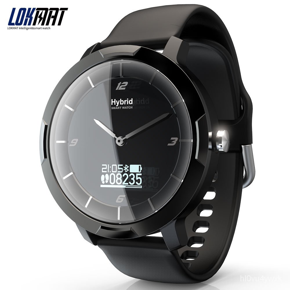 Jual Lokmat Hybrid Smart Watch Men Sport Fitness Tracker Heart Rate