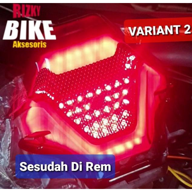 Jual Lampu Stoplamp 3 In 1 Tst Industries Yamaha Mx King R25 Mt25 MT 07