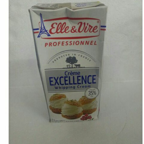 Jual Elle Vire Whipping Cream Uht Liter Shopee Indonesia