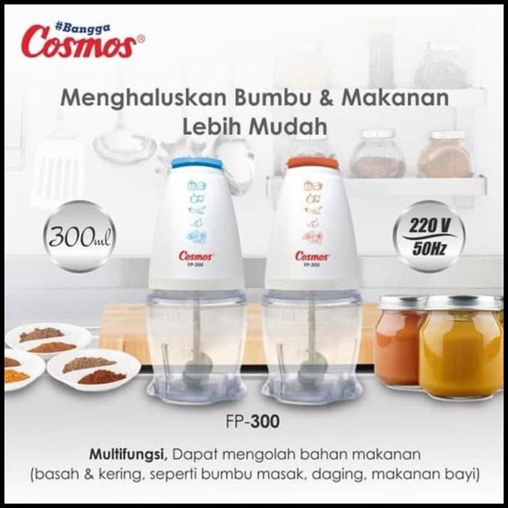 Jual Cosmos Chopper Fp Food Processor Blender Mini Garansi Resmi