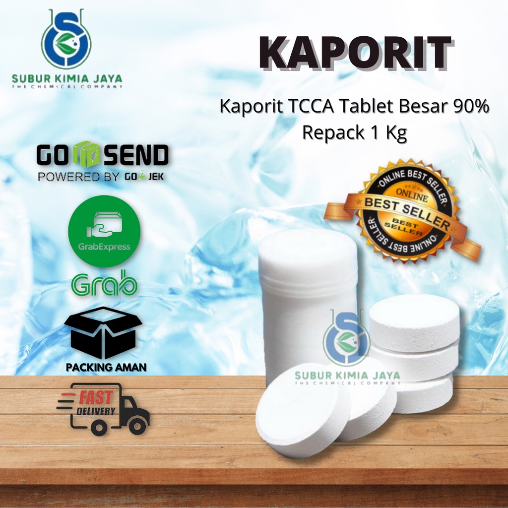 Jual Kaporit Tablet Besar Kg Penjernih Air Shopee Indonesia