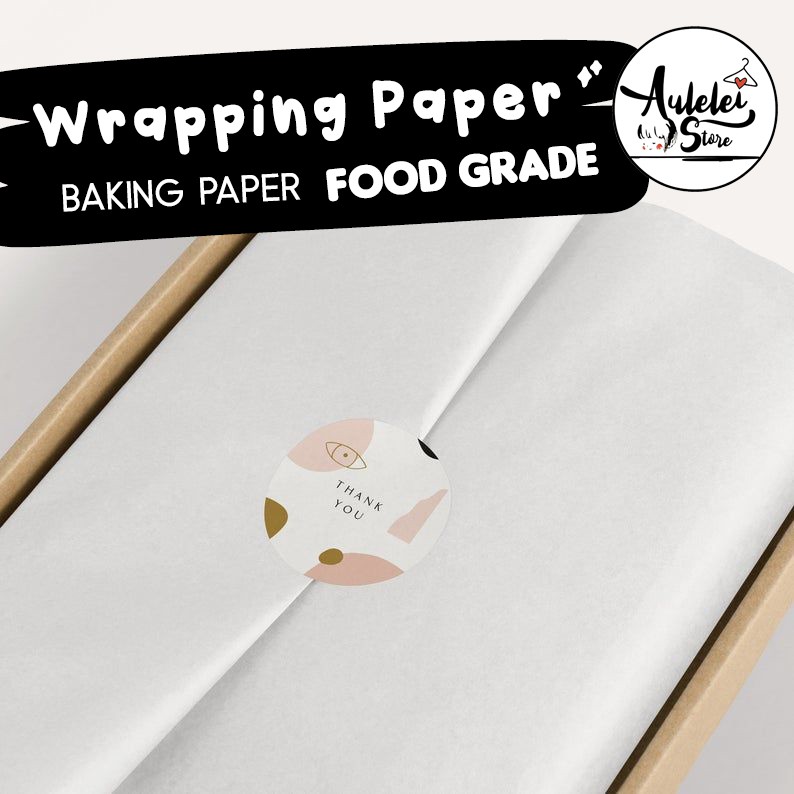 Jual Wrapping Paper Paket Olshop Kertas Roti Kertas Pembungkus