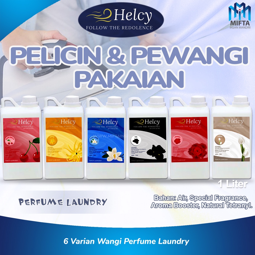 Jual Helcy Perfume Laundry Premium Pewangi Dan Pelicin Pakaian Helcy