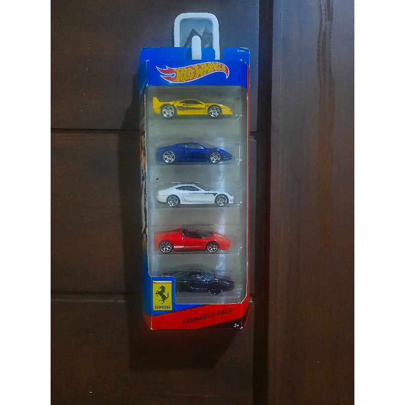 Jual Hot Wheels Ferrari 5 Pack Shopee Indonesia