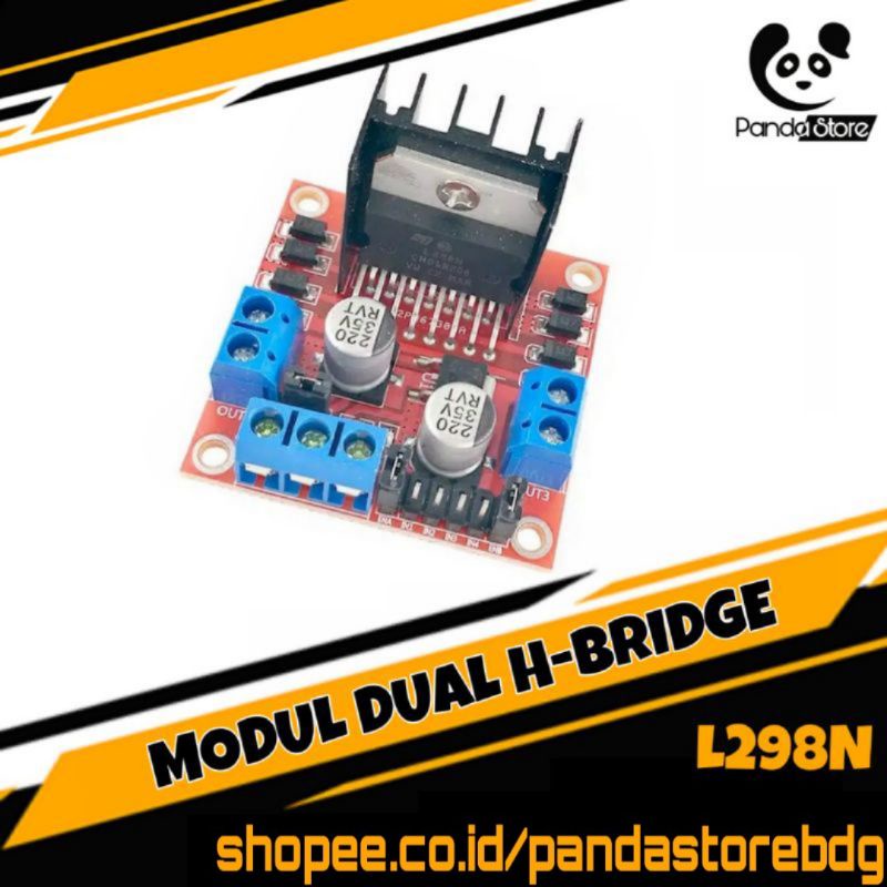 Jual L298N L298 Motor Driver Module Dual H Bridge DC Stepper Arduino