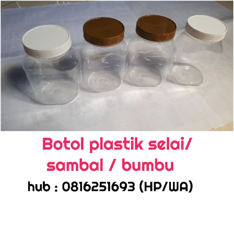 Jual Botol Plastik Selai Sambal Bumbu Shopee Indonesia