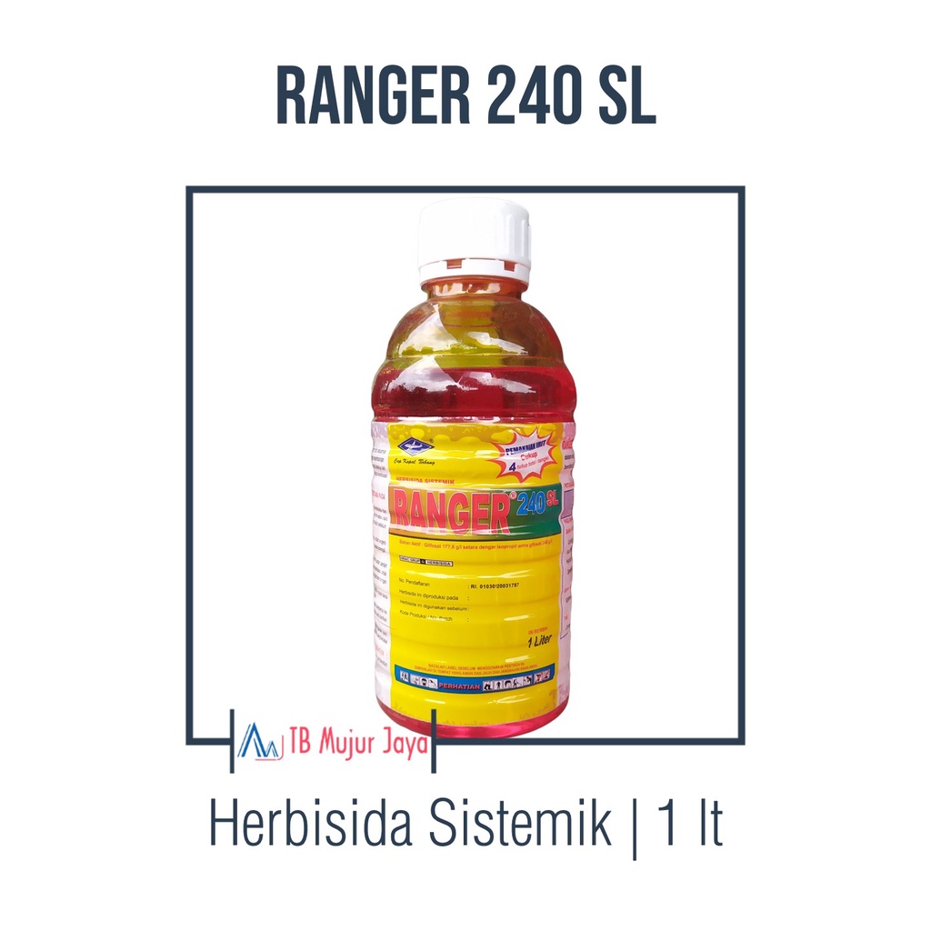 Jual Herbisida Sistemik Obat Pembasmi Rumput Ranger 240 SL Cap Kapal