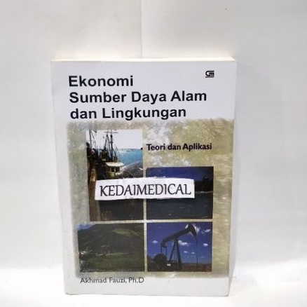 Jual BUKU EKONOMI SUMBER DAYA ALAM DAN LINGKUNGAN AKHMAD FAUZI Shopee