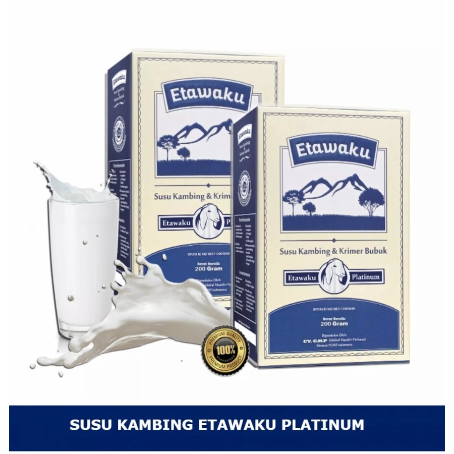 Jual Susu Kambing Bubuk Etawa Etawaku Platinum Asli Original Harga