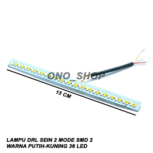 Jual Lampu Drl Sein Mode Smd Warna Putih Kuning Led Shopee