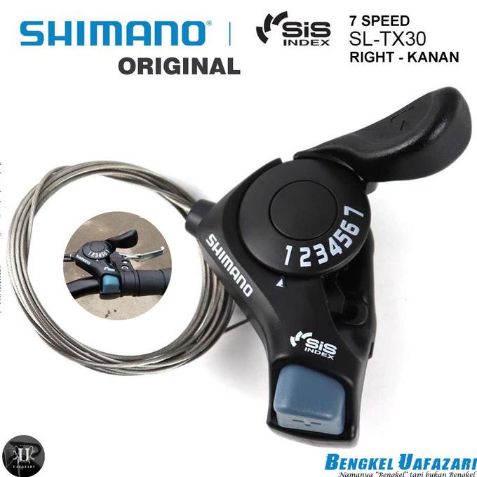 Jual SHIFTER OPERAN KANAN 7 SPEED SHIMANO TX30 SEPEDA LIPAT MINION