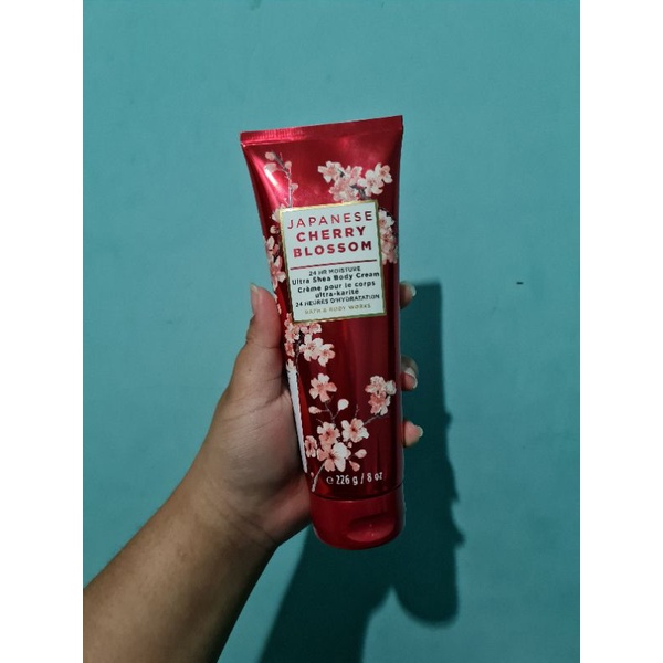 Jual Bath Body Works Body Cream Japanese Cherry Blossom Shopee