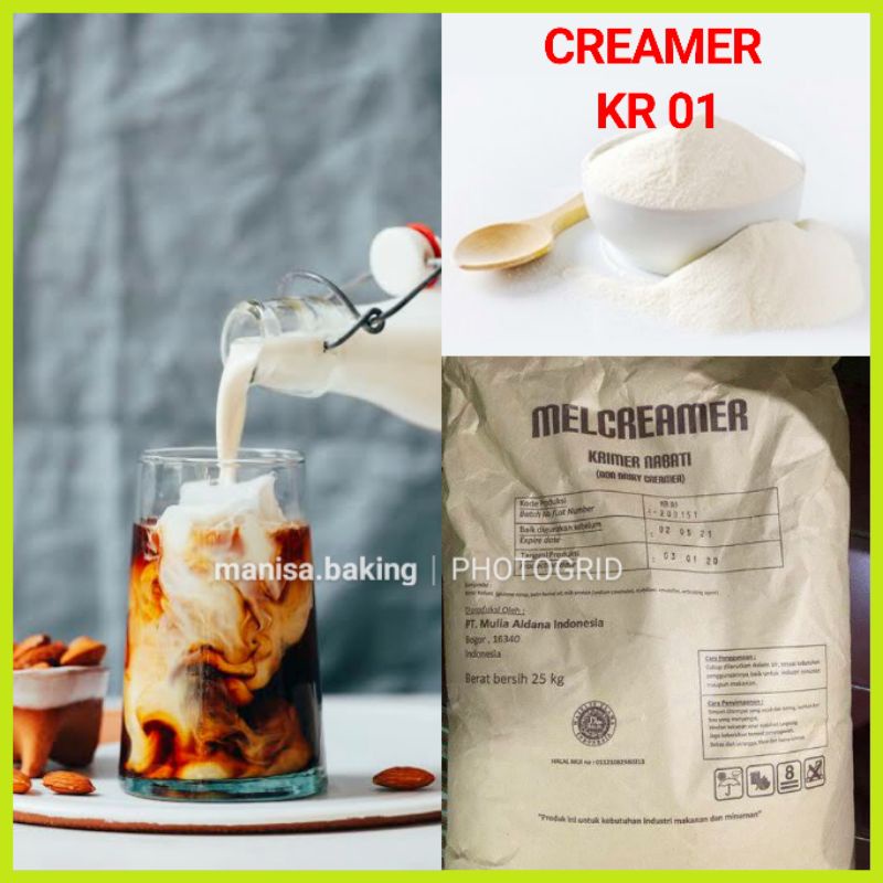 Jual CREAMER KR 01 REPACK 1 KG MELCREAMER KRIMER NABATI NON DAIRY