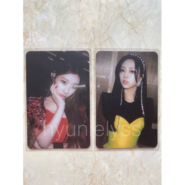 Jual Itzy Guess Who Limited Edition Random Photocard Chaeryeong Ryujin