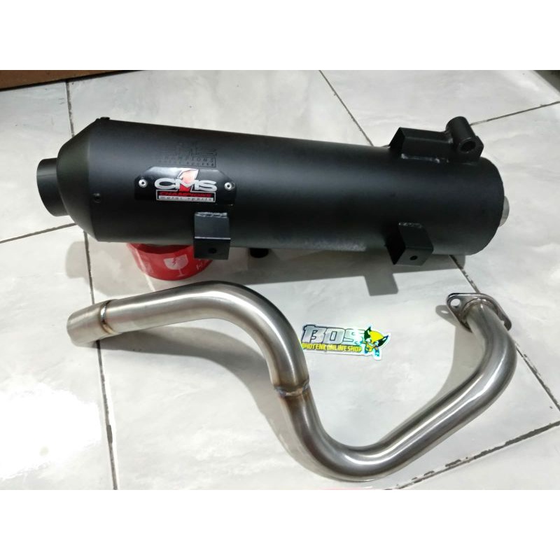 Jual Knalpot Cms Original Vario Vario Led Old Dan New Shopee