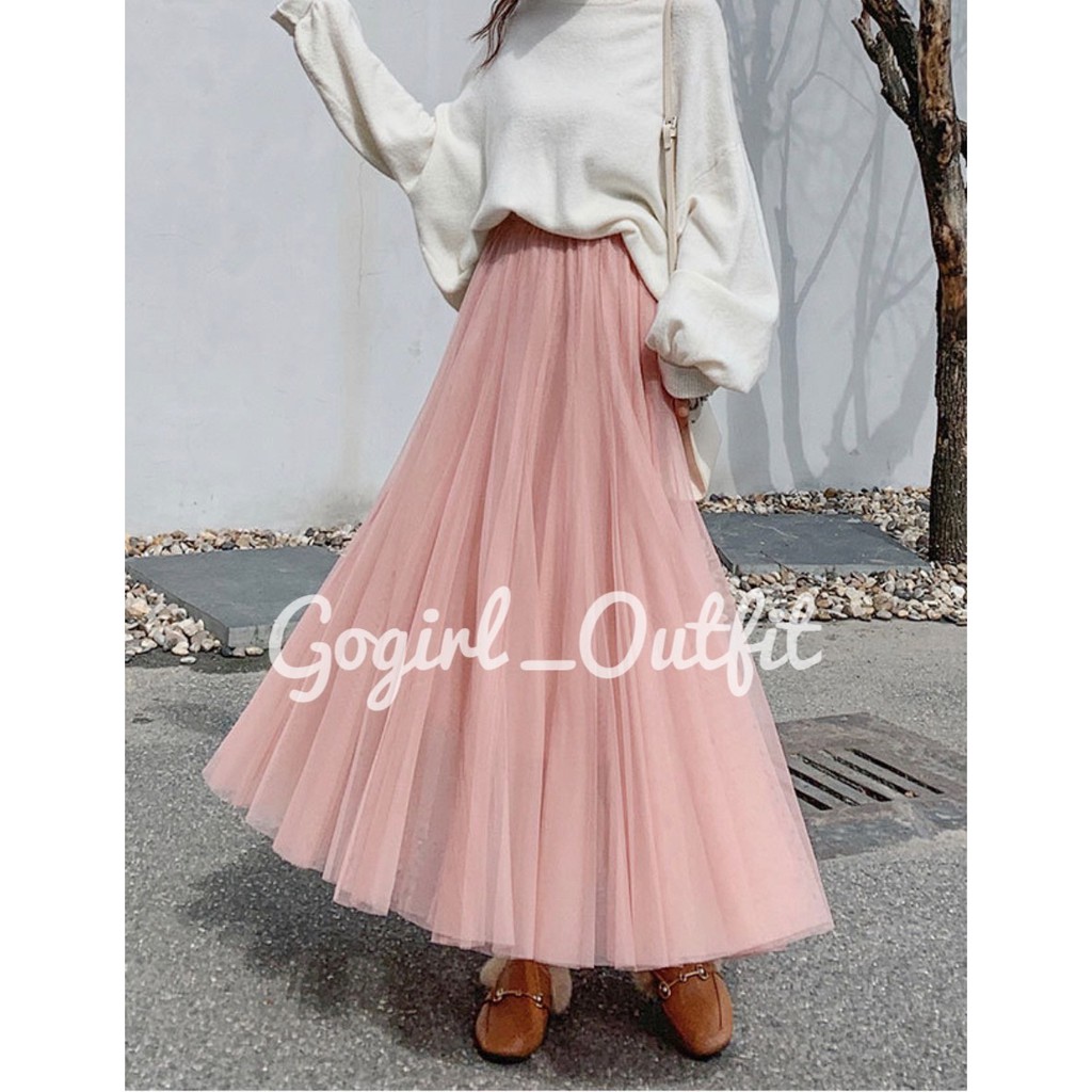 Jual Bisa Cod Rok Tutu Import Layer Rok Tutu Panjang Import