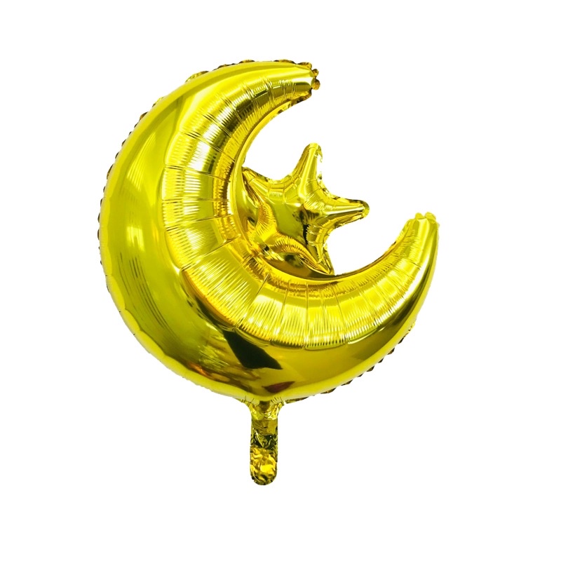 Jual Balon Foil Lebaran Ramadan Ramadhan Kareem Idul Fitri Eid Mubarak